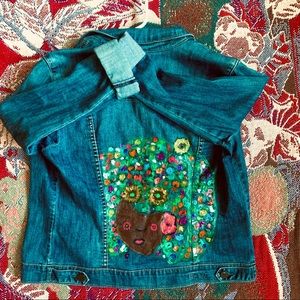 EMBODIED JACKET✨ One Of A Kind Reworked Denim Jacket!